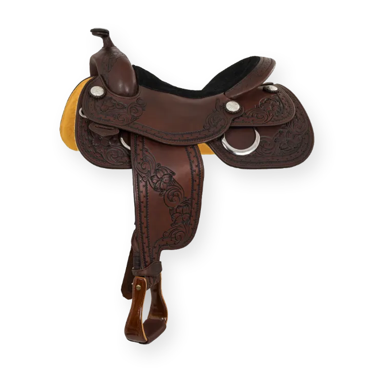 DP Equitation Trainer — Show & Pleasure-Westernsattel von Deuber & Partner bei SaddleWorld